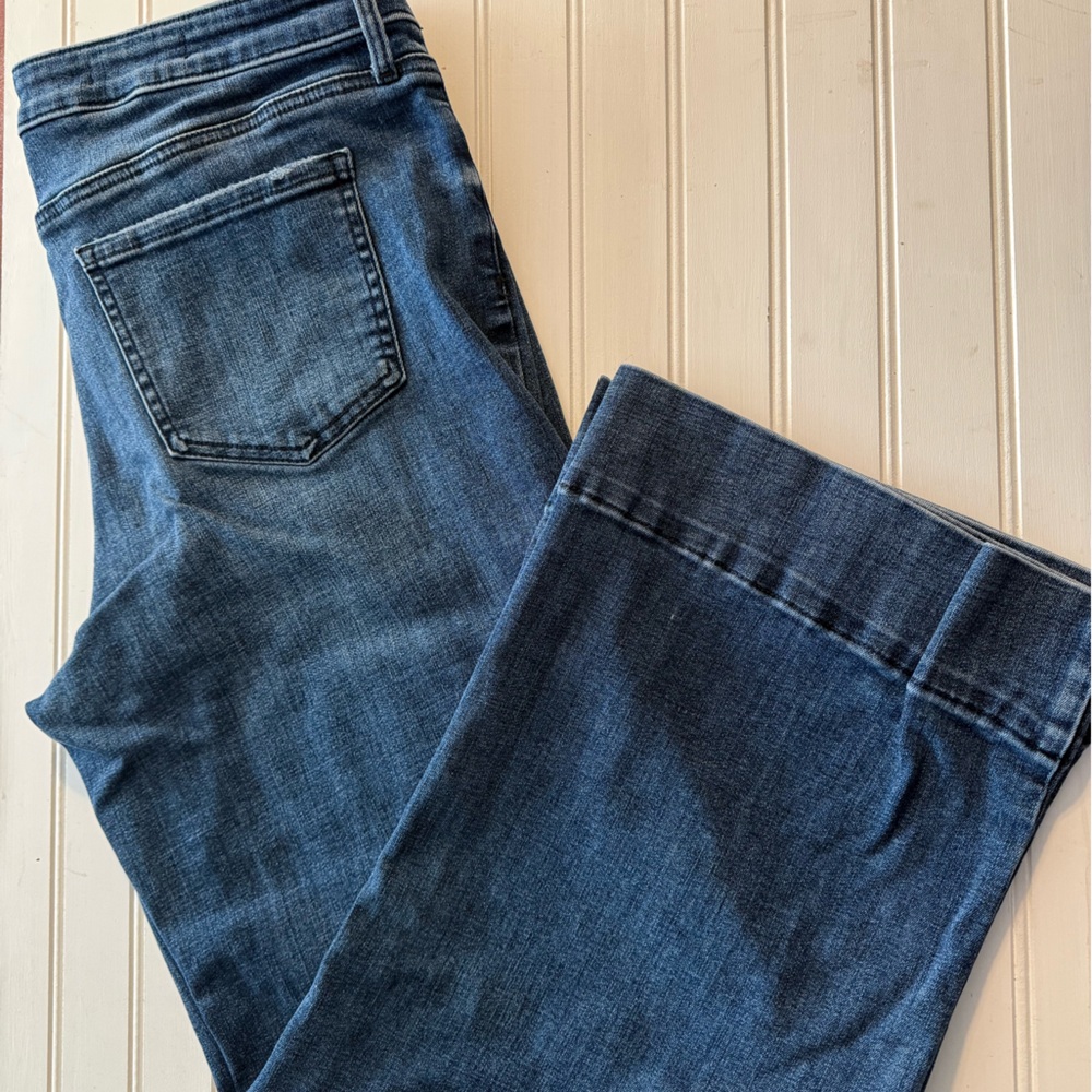 NYDJ Dark Blue Flare Jeans